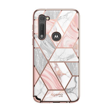 Moto G Stylus Cosmo Case-Marble Pink