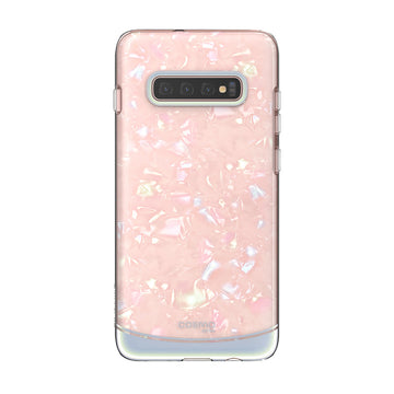 Galaxy S10 Cosmo Case Glitter Pink