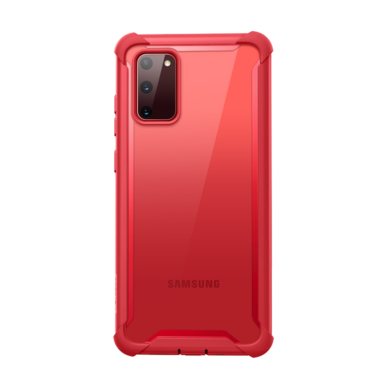 Galaxy S20 FE 5G Ares Clear Rugged Case - Red