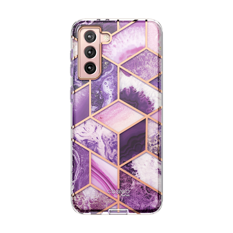 Galaxy S22 Cosmo Case - Marble Purple 2