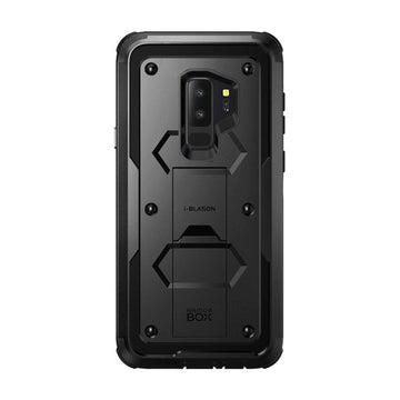 i-Blason Galaxy S8+ Plus Case, [Armorbox] [Full body] [Heavy Duty Protection ] Shock Reduction/Bumper Case WITHOUT Screen Protector for Samsung Galaxy S8+ Plus 2017 Release (Black)