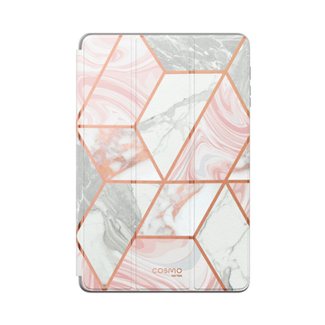 Samsung Galaxy Tab S8 Plus / S7 Plus / S7 FE 12.4 inch, Cosmo Case - Marble Pink