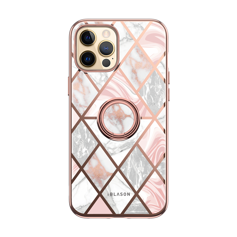 iPhone 13 Pro Max Cosmo Snap Case - Marble Pink