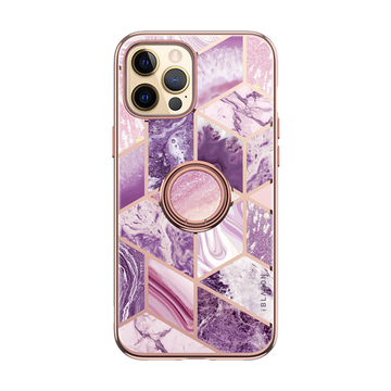 iPhone 13 Pro Max Cosmo Snap Case  Marble Purple