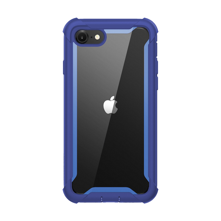 i-Blason Ares Case for iPhone 7 (2016), iPhone 8 (2017), and iPhone SE (2020 & 2022) [Built-in Screen Protector] Full-Body Rugged Clear Bumper Case (Tilt)