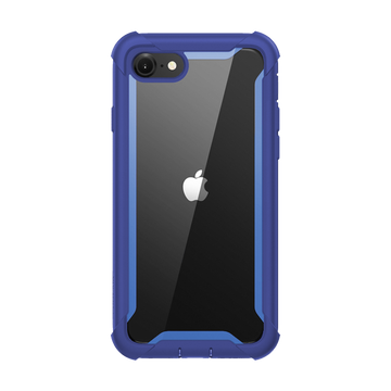 i-Blason Ares Case for iPhone 7 (2016), iPhone 8 (2017), and iPhone SE (2020 & 2022) [Built-in Screen Protector] Full-Body Rugged Clear Bumper Case (Tilt)
