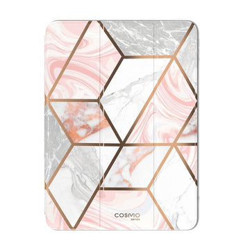 I-Blason Cosmo iPad Case for 10.2 inch 7th 8th and 9th Gen iPad - Marble Pink
