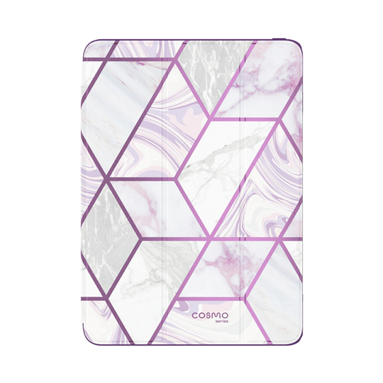 iPad Air 3 10.5 inch (2019) and iPad Pro 10.5 inch (2017) Cosmo Case-Marble Purple