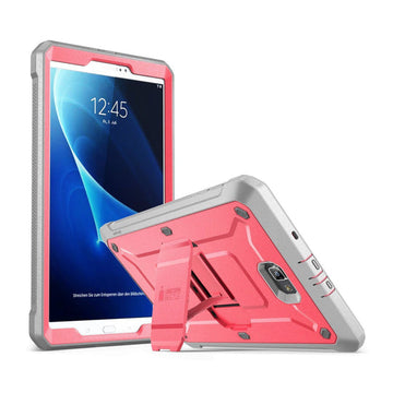 Galaxy Tab A 10.1 inch (2016) Unicorn Beetle Pro Full-Body Protective Case-Pink