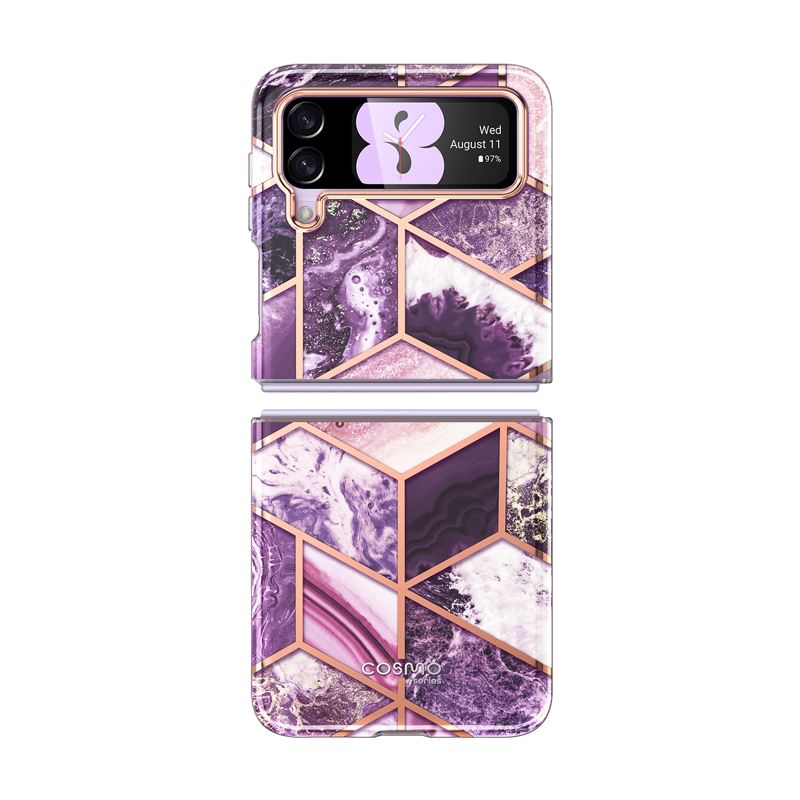 Galaxy Z Flip3 Cosmo - Marble Purple