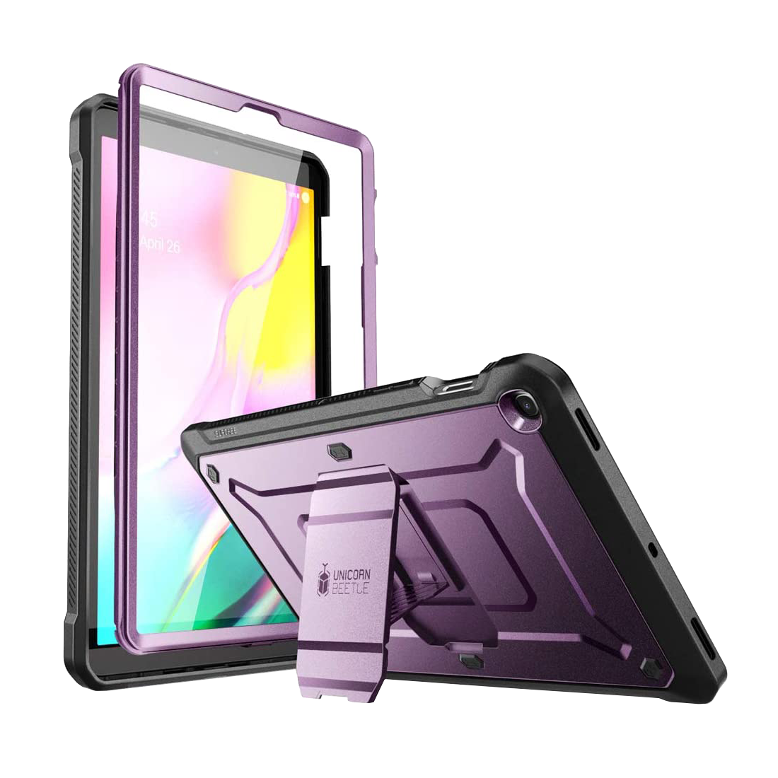 Galaxy Tab S5e 10.5 inch (2019) Unicorn Beetle Pro Full-Body Rugged Case-Metallic Purple