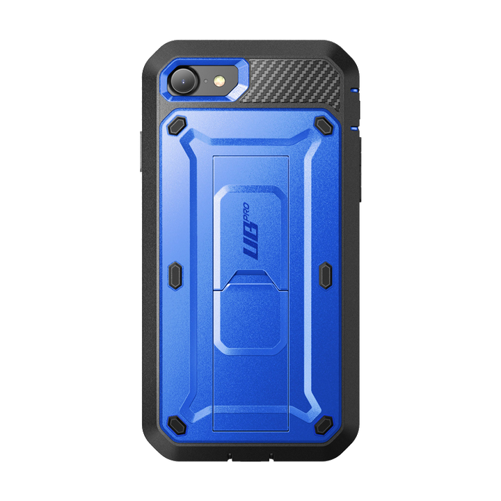 iPhone SE Unicorn Beetle Pro Full-Body Case with Kickstand-Dark Blue 