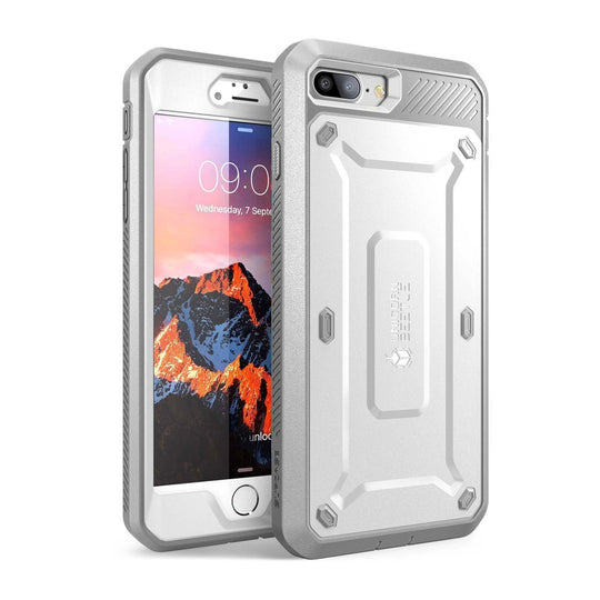 iPhone 8 Plus Unicorn Beetle Pro Full-Body Case-White